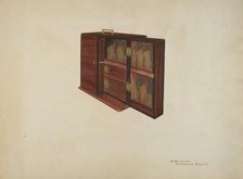 Medicine Cabinet, c. 1939. Creator: Mattie P. Goodman.