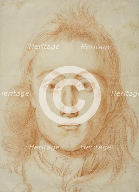 Portrait of a young man, unknown date. Creator: Anon.