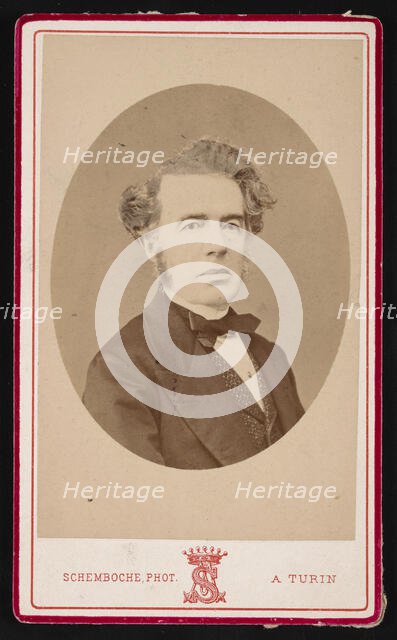 Portrait of Angelo Sismonda (1807-1878), Before 1878. Creator: Michele Schemboche.