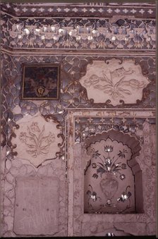 Shish Mahal, Amber Fort, Jaipur, India, 1988. Creator: Amanda Waite.