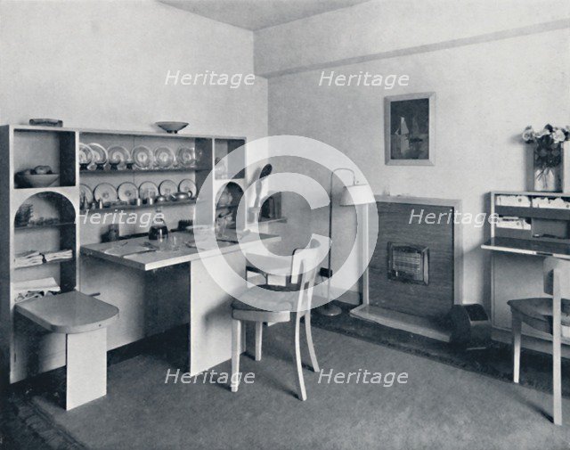 'Rowley Gallery of Decorative Art Ltd - Combined dining-living-room open', 1939. Artist: Unknown.