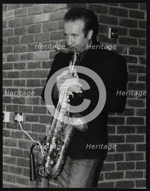 Italian saxophonist Renato D'Aiello at The Fairway, Welwyn Garden City, Hertfordshire, 1999. Artist: Denis Williams