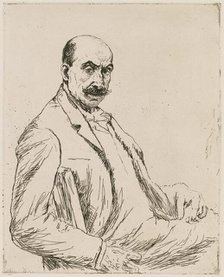 Self-Portrait, 1906. Creator: Max Liebermann.