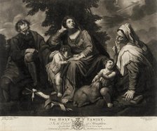 Holy Family, 1776. Creator: Valentine Green.