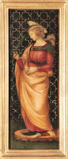 Saint Catherine of Alexandria, c. 1502-1503. Creator: Raphael (Raffaello Sanzio da Urbino) (1483-1520).