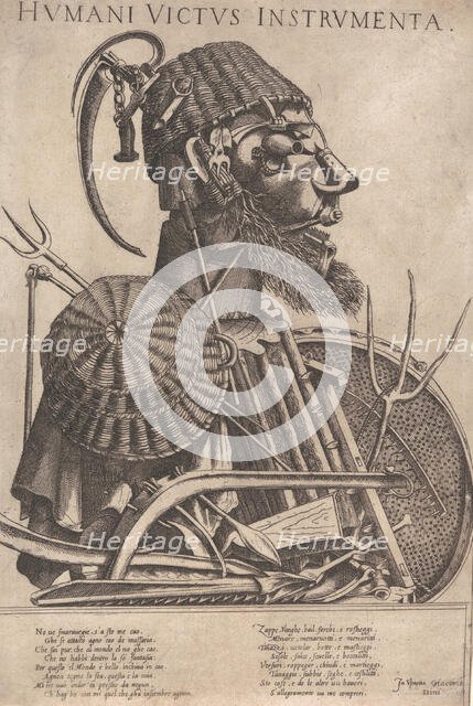 Instruments of Human Sustenance (Humani Victus Instrumenta): Agriculture, after 1569. Creator: Unknown.