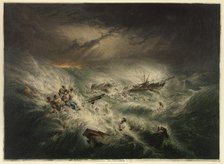 The Wreck of the Reliance (November 12, 1842), November 1, 1843. Creator: George Baxter.