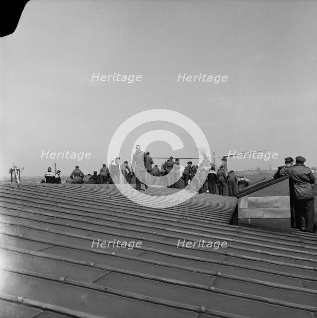 Coventry Cathedral, Priory Street, Coventry, 26/04/1962. Creator: John Laing plc.