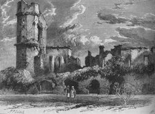 'Ruins of the Residency at Lucknow', c1880. Artist: Richard Principal Leitch.