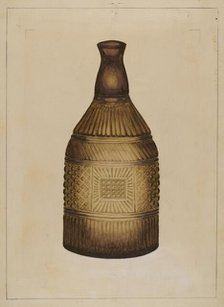 Decanter, 1935/1942. Creator: Nicholas Amantea.