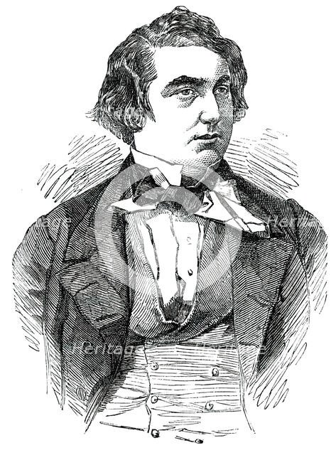 Lord Naas, M.P. for Kildare, 1850. Creator: Unknown.