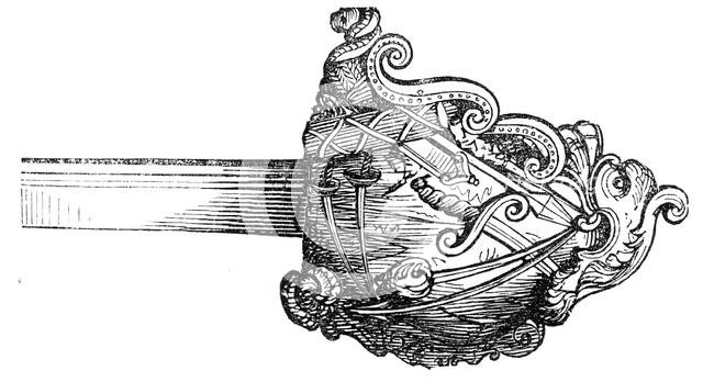 Sword of the Pretender, 1845. Creator: Unknown.