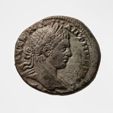 Roman-Syrian Billon Tetradrachm, 1st-3rd century A.D. Creator: Unknown.