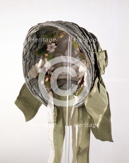 Bonnet worn by Queen Victoria, c1850-c1860. Artist: Unknown