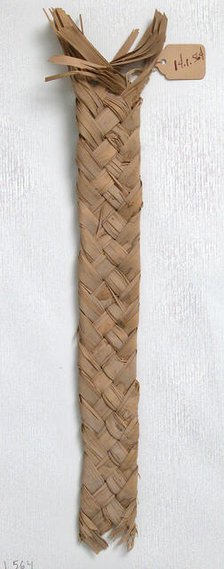 Palm Leaf Braid, Coptic, 580-640. Creator: Unknown.