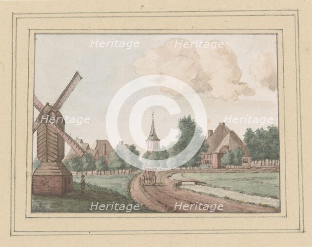 View of Hauwert, 1700-1800. Creator: Anon.