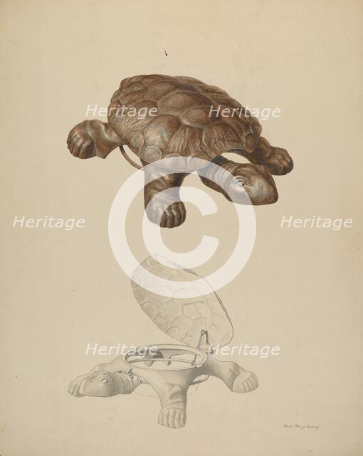 Cuspidor, 1938. Creator: Hans Mangelsdorf.