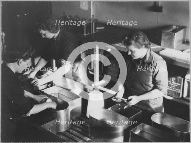Royal Air Force No. 2 School of Photography, Palatine Road, Blackpool, 1942-1943. Creator: Barnet Saidman.