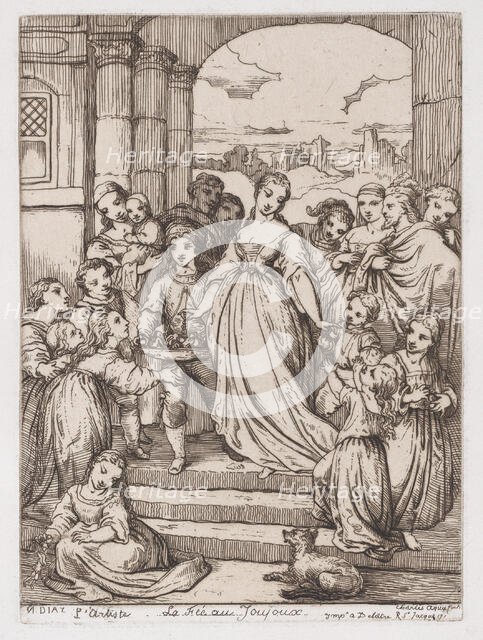 La Fée aux Joujoux, ca. 1830-76., ca. 1830-76. Creator: Unknown.