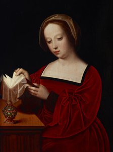 Saint Mary Magdalene Reading a Book, 1st half of 16th century. Creator: Unknown.