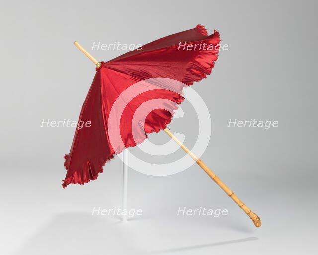 Parasol, American, 1886. Creator: Unknown.