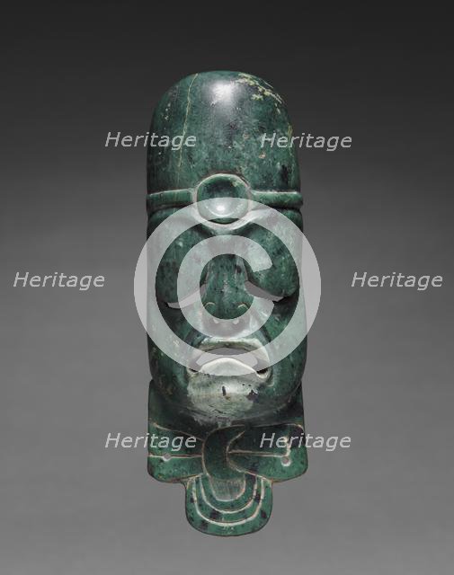 Elongated Mask Ornament, c. 900-300 BC. Creator: Unknown.