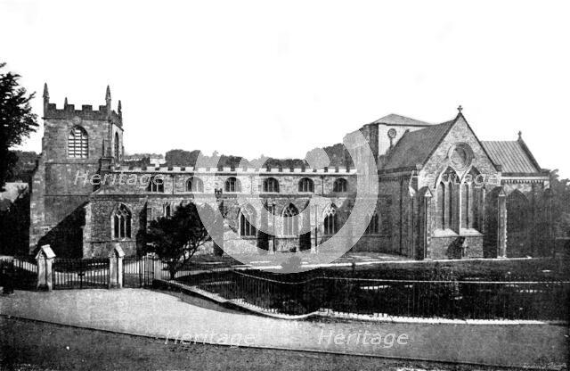 The Cathedrals of Great Britain: Bangor Cathedral, 1895. Creator: Francis Frith & Co.