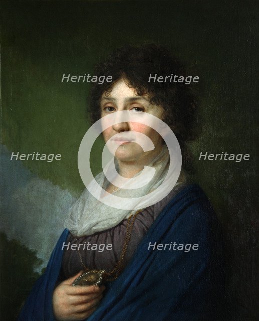 Portrait of Yekaterina Nikolayevna Davydova, 1795-1796. Artist: Borovikovsky, Vladimir Lukich (1757-1825)