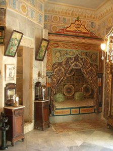 Interior, Dar Essid Museum, Sousse, Tunisia, 2009.  Creator: Amanda Waite.