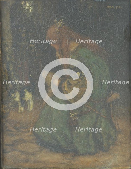 Reverie, 1875. Creator: Matthijs Maris.