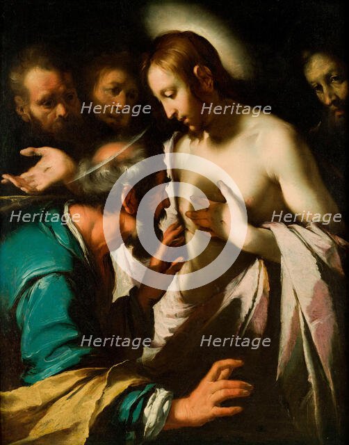 The Incredulity of Saint Thomas, c1620. Creator: Strozzi, Bernardo (1581-1644).