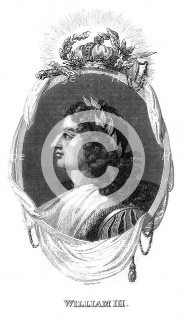 William III, King of England, Scotland and Ireland.Artist: I Chapman