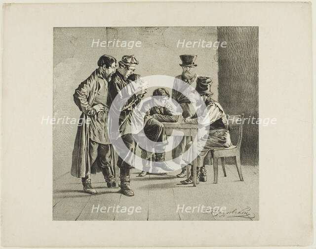 Scenes from Russian Folk Life, n.d. Creator:  Ignatii Stepanovich Shchedrovski.