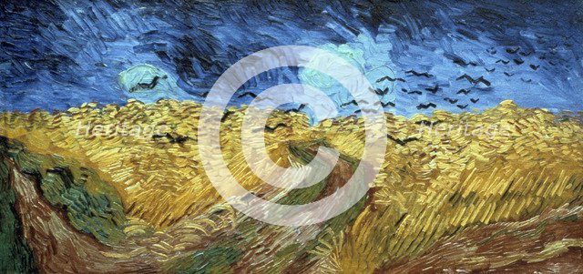 'Crows Over Wheatfield', 1890. Artist: Vincent van Gogh