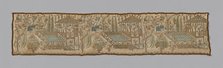 Fragment (Border from wide Towel), Turkey, 1775/1900. Creator: Unknown.