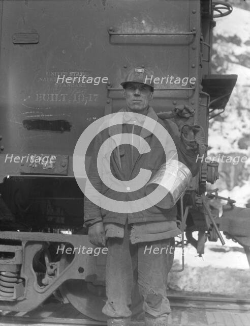 Utah coal miner, Consumers, near Price, Utah, 1936. Creator: Dorothea Lange.