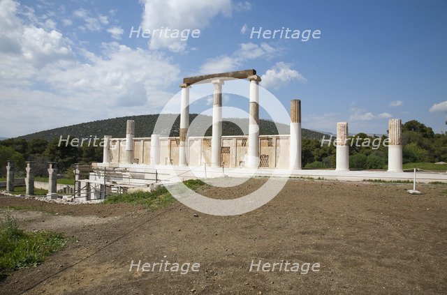 The Enkoimeterion, Epidauros, Greece. Artist: Samuel Magal