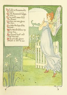 Of old in Rosamond's Bower...,1899. Creator: Walter Crane.
