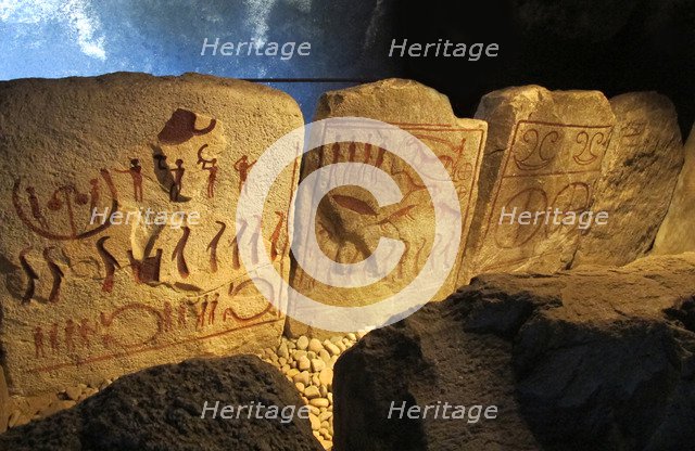 The King's Grave near Kivik (Kungagraven), 1 Half of the 2nd millenium BC. Artist: Bronze Age culture  