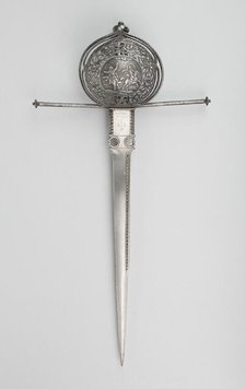 Parrying Dagger, Spain, 1650. Creator: Unknown.