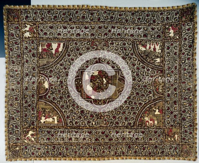 Bedspread, 1600s - 1700s. Creator: Unknown.