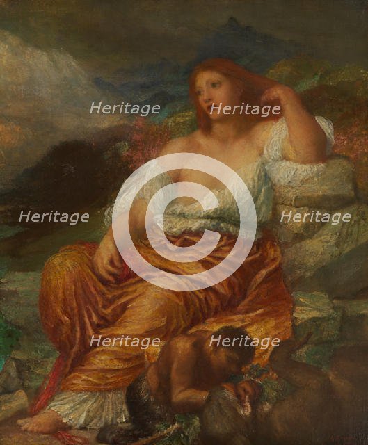 Ariadne, 1894. Creator: George Frederick Watts.