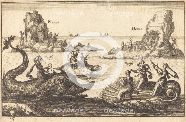 Goddesses on the River. Creator: Balthasar Moncornet.