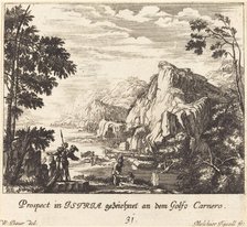 Istria, Carnero Gulf, 1681. Creator: Melchior Küsel.