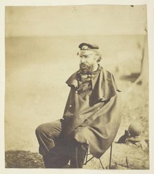 Archibald Gordon (1812-1886), Principal Medical Officer at the Crimea; Taken at the Crimea, 1855. Creator: Roger Fenton.