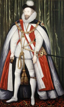 Portrait of Lord Thomas Howard of Walden, 1st Earl of Suffolk, 1598. Artist: Unknown.