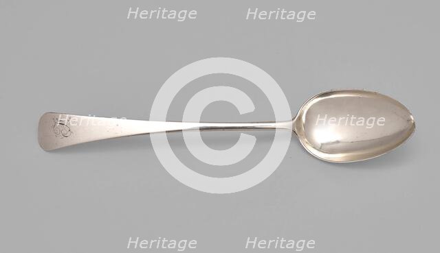 Tablespoon, about 1800-1806. Creator: Paul Revere.