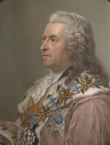 Portrait of Count Carl Gustaf Tessin (1695-1770), 1761.