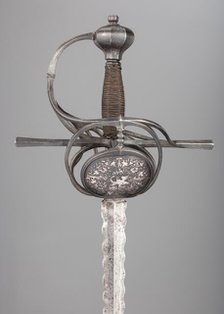 Rapier, Italian, ca. 1620-40. Creator: Unknown.