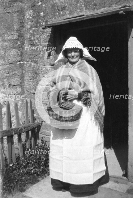 Susan Williams, Haselbury Plucknett, Somerset, 1905-1908. Artist: Cecil Sharp